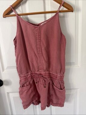 On The Road Dusty Rose Sleeveless Romper